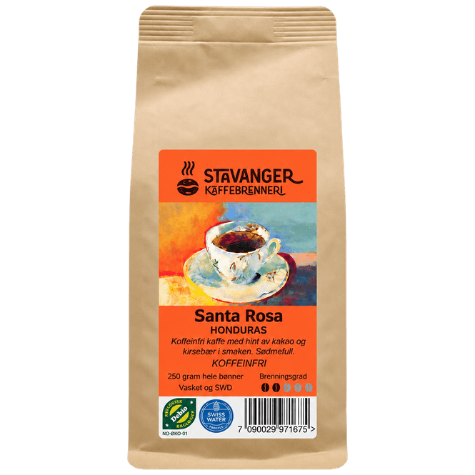 Hovedbilde Honduras Santa Rosa KOFFEINFRI 250g økologisk og ...