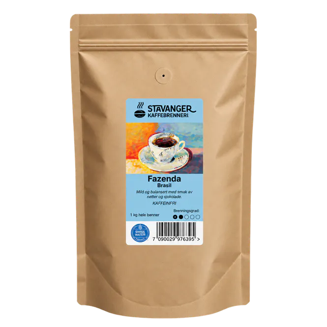 Hovedbilde  Brasil Fazenda 1kg KOFFEINFRI
