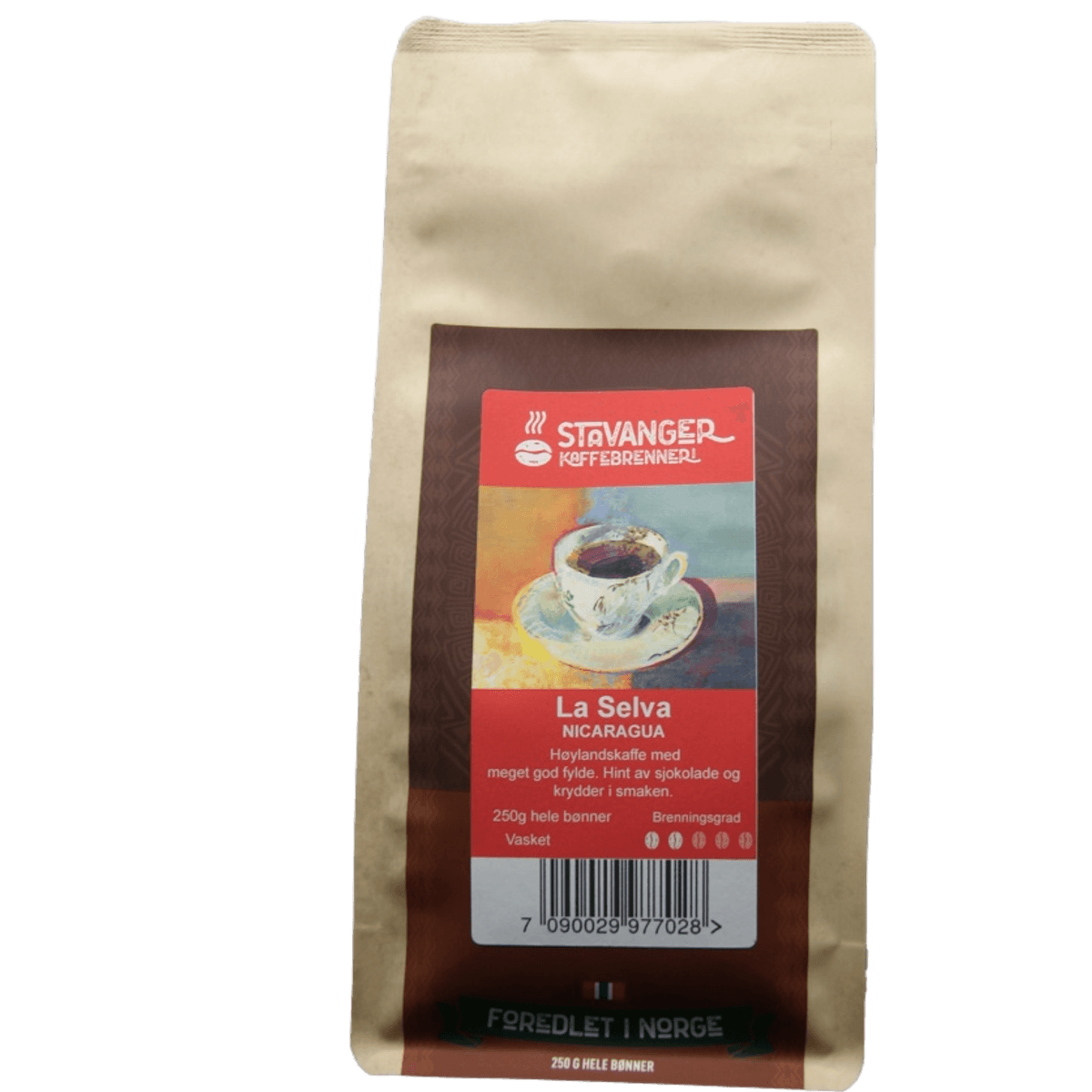 Nicaragua La Selva, Maragogype 250g, hele bønner