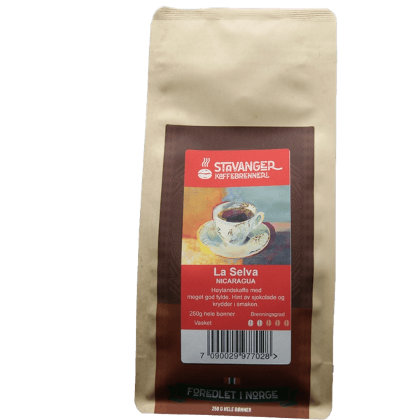 Hovedbilde Nicaragua La Selva, Maragogype 250g, hele bønner