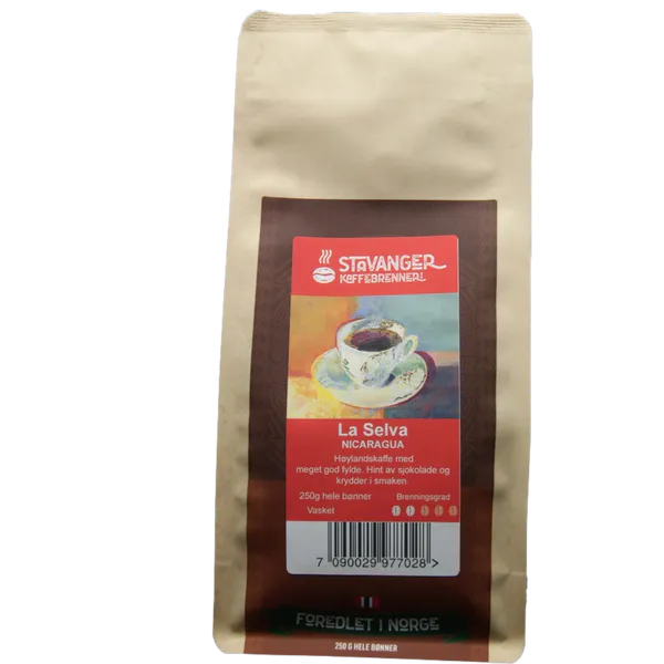Hovedbilde Nicaragua La Selva, Maragogype 250g, hele bønner